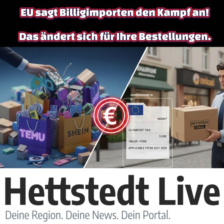 Wichtige News für alle Online-Shopper! EU sagt Billigimporten den Kampf an!
