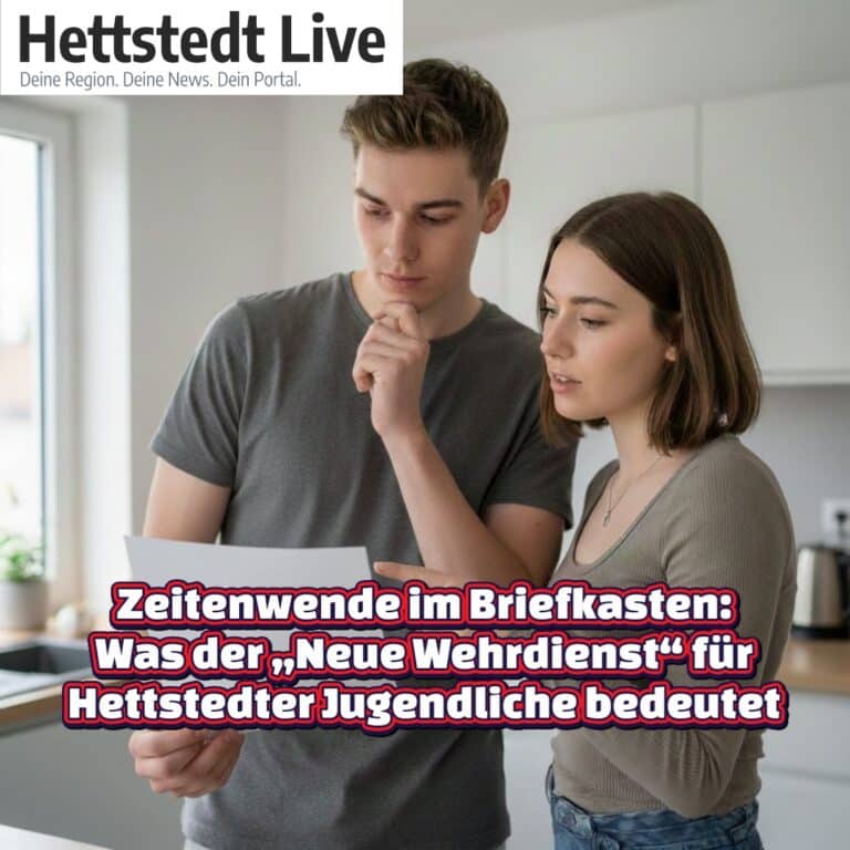 Zeitenwende im Briefkasten: Was der „Neue Wehrdienst“ für Hettstedter Jugendliche bedeutet