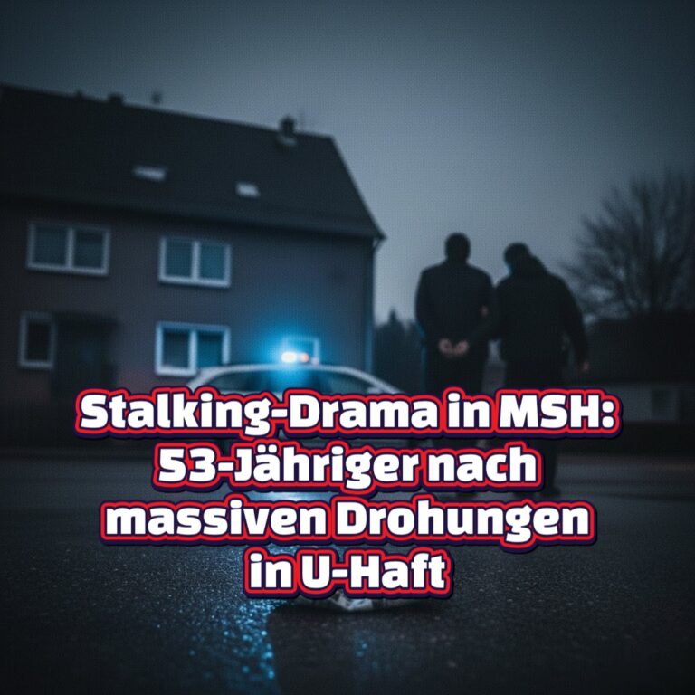 Stalking-Drama in MSH: 53-Jähriger nach massiven Drohungen in U-Haft