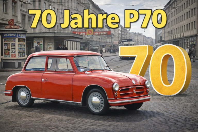 70 Jahre P 70: Die Geburtsstunde einer automobilen Legende