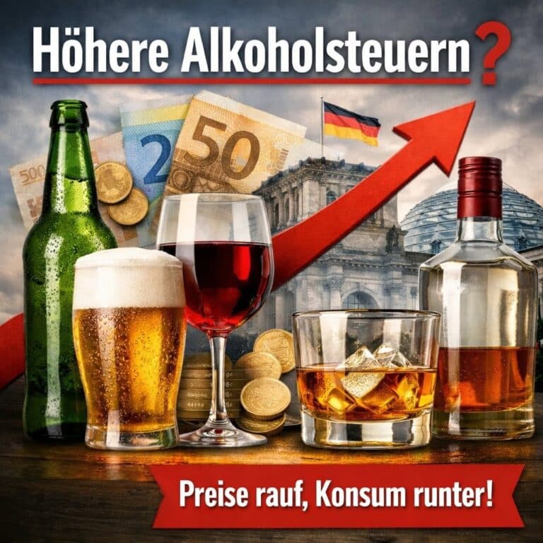 Debatte um Alkoholpreise: Gesundheitspolitiker fordern höhere Steuern