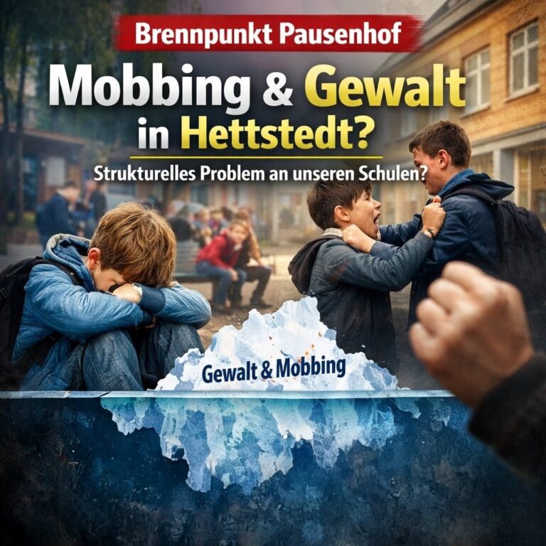Brennpunkt Pausenhof: Hat Hettstedt ein strukturelles Problem mit Mobbing und Gewalt?