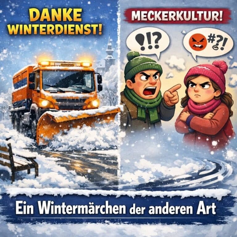 Zwischen Räumschild und Meckerkultur: Ein Wintermärchen der anderen Art