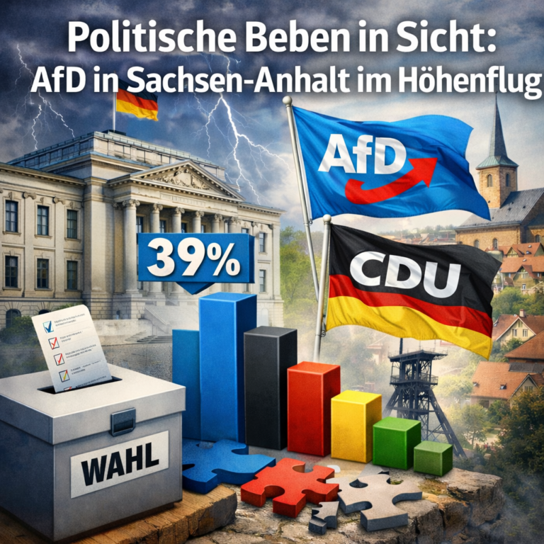Politische Beben in Sicht: AfD in Sachsen-Anhalt im Höhenflug – Die Analyse für unsere Region
