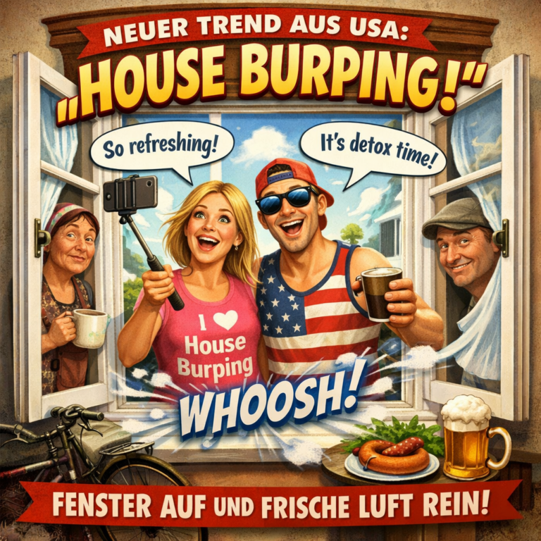 Amerika entdeckt das Rad neu, oder: Warum wir in Hettstedt jetzt „House Burping“ betreiben