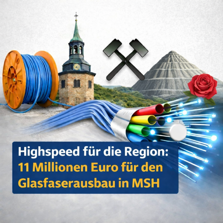 Highspeed für die Region: 11 Millionen Euro für den Glasfaserausbau in MSH