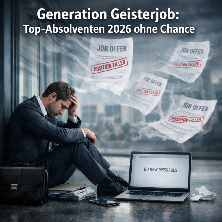 Die „Generation Geisterjob“: Warum Top-Absolventen plötzlich leer ausgehen