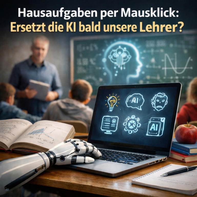 Hausaufgaben per Mausklick: Ersetzt die KI bald unsere Lehrer?