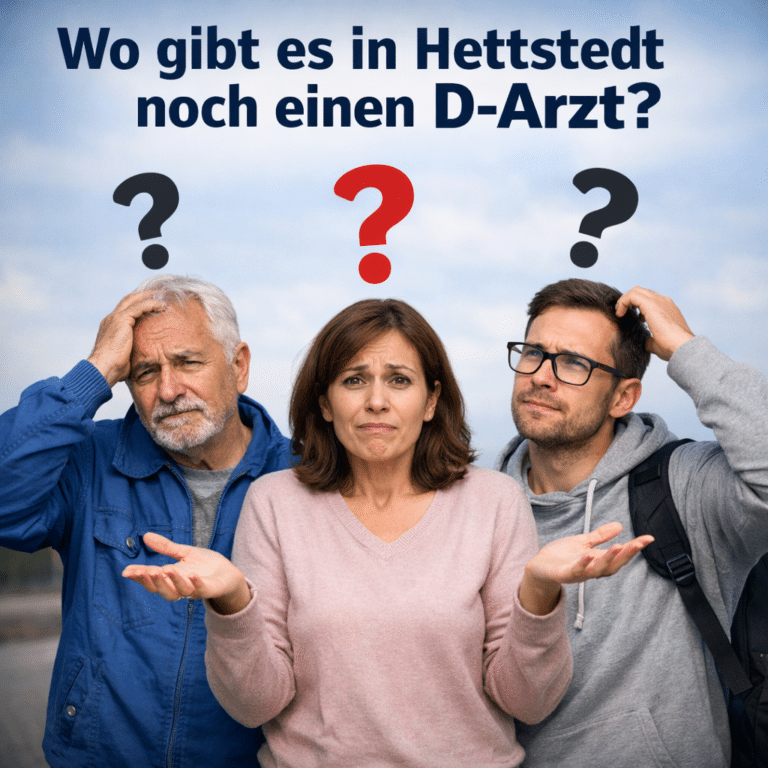 Aktualisierung: D-Arzt-Vakuum in Hettstedt: Wo Sie nach Unfällen wirklich Hilfe finden