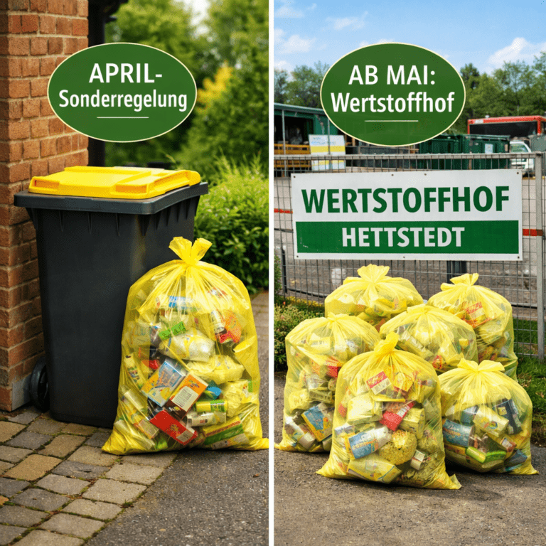 Gelbe Tonne: Das sind die konkreten Lösungen für Hettstedt und Mansfeld-Südharz