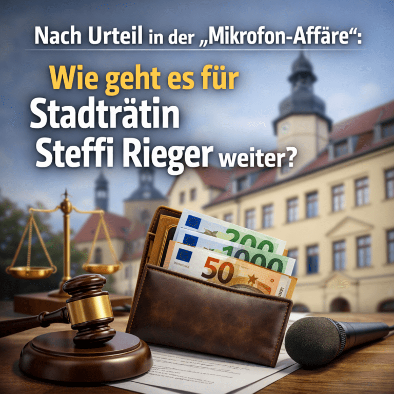 Nach Urteil in der „Mikrofon-Affäre“: Wie geht es für Stadträtin Steffi Rieger weiter?