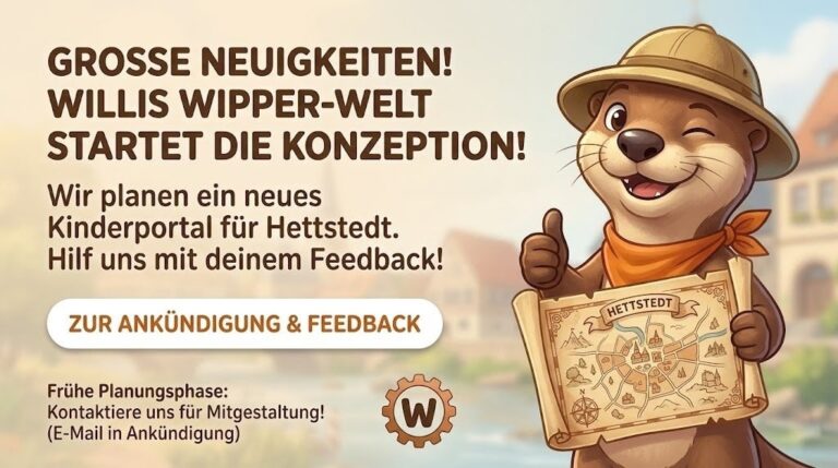 Willis Wipper Welt: Weil Bildschirmzeit auch Entdeckerzeit sein kann