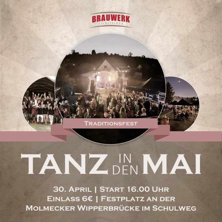 HEUTE BEBT MOLMECK: DER TANZ IN DEN MAI IST DA!
