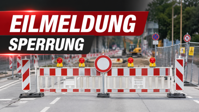EILMELDUNG: Vollsperrung Lange Straße nach Erdrutschverdacht