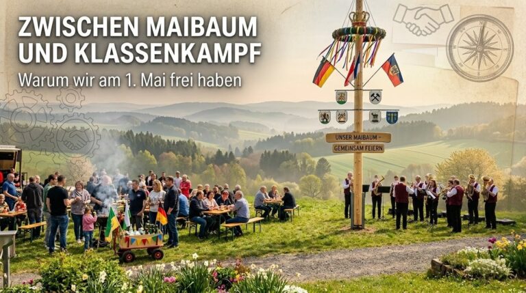Zwischen Maibaum und Klassenkampf: Warum wir am 1. Mai wirklich frei haben