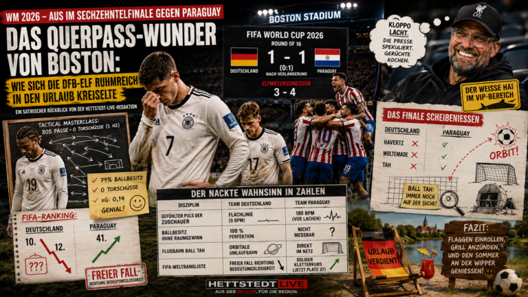 Das Querpass-Wunder von Boston: Wie sich die DFB-Elf ruhmreich in den Urlaub kreiselte