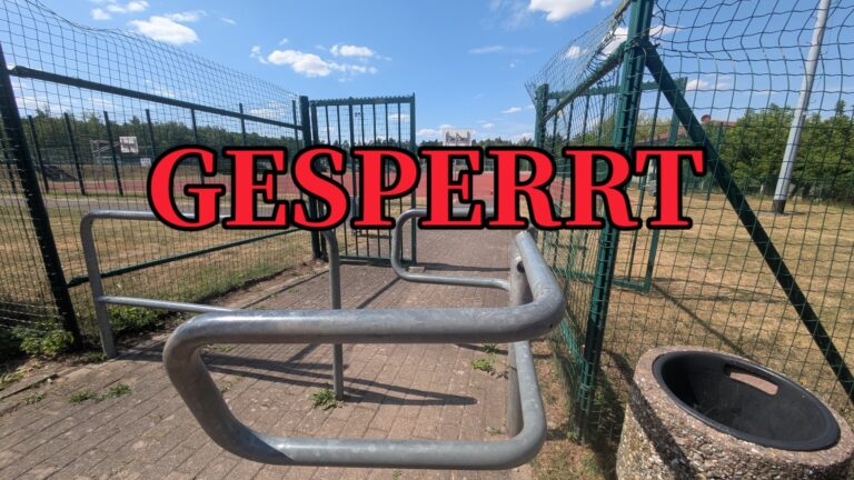 Vollsperrung im Sportpark Hettstedt: Wenn die Versäumnisse der Vergangenheit die neue Stadtführung einholen