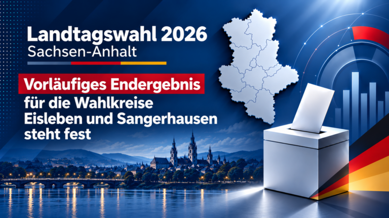 Landtagswahl 2026: Vorläufiges Endergebnis für die Wahlkreise Eisleben und Sangerhausen steht fest