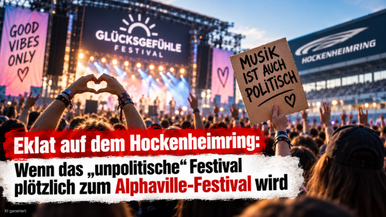Eklat auf dem Hockenheimring: Wenn das „unpolitische“ Festival plötzlich zum Alphaville-Festival wird