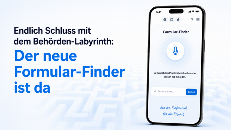 Endlich Schluss mit dem Behörden-Labyrinth: Der neue Formular-Finder ist da!