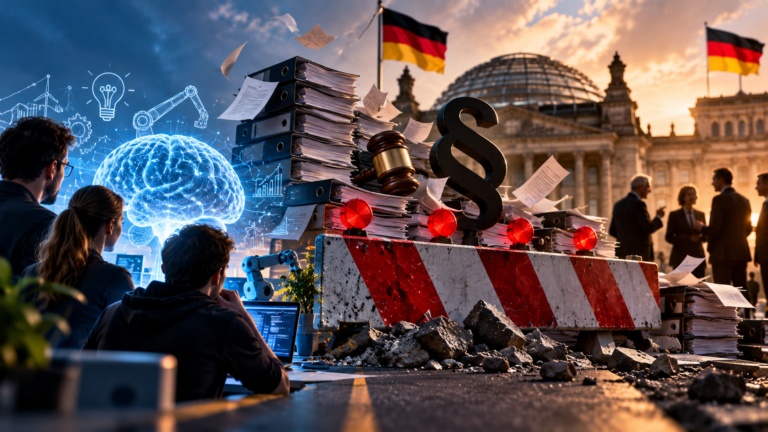 Melken, bevor die Kuh im Stall steht: Wie Deutschland seine KI-Zukunft bereits verspielt hat