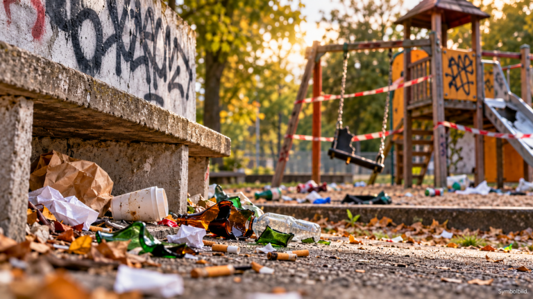 Zwischen Vollkasko-Mentalität und Scherbenhaufen: Warum Hettstedts Dreck- und Zerstörungsproblem kein Versagen des Rathauses ist