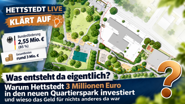 Was entsteht da eigentlich? Warum Hettstedt 3 Millionen Euro in den neuen Quartierspark investiert und wieso das Geld für nichts anderes da war